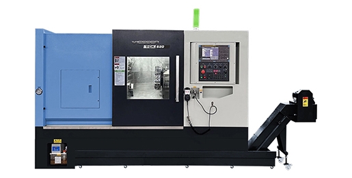 Wiesser TCK52D-450/ C Axis 10 inch CNC Lathe